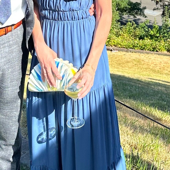 cult gaia NALA MINI CLUTCH - BLUE MULTI - Picture 10 of 10